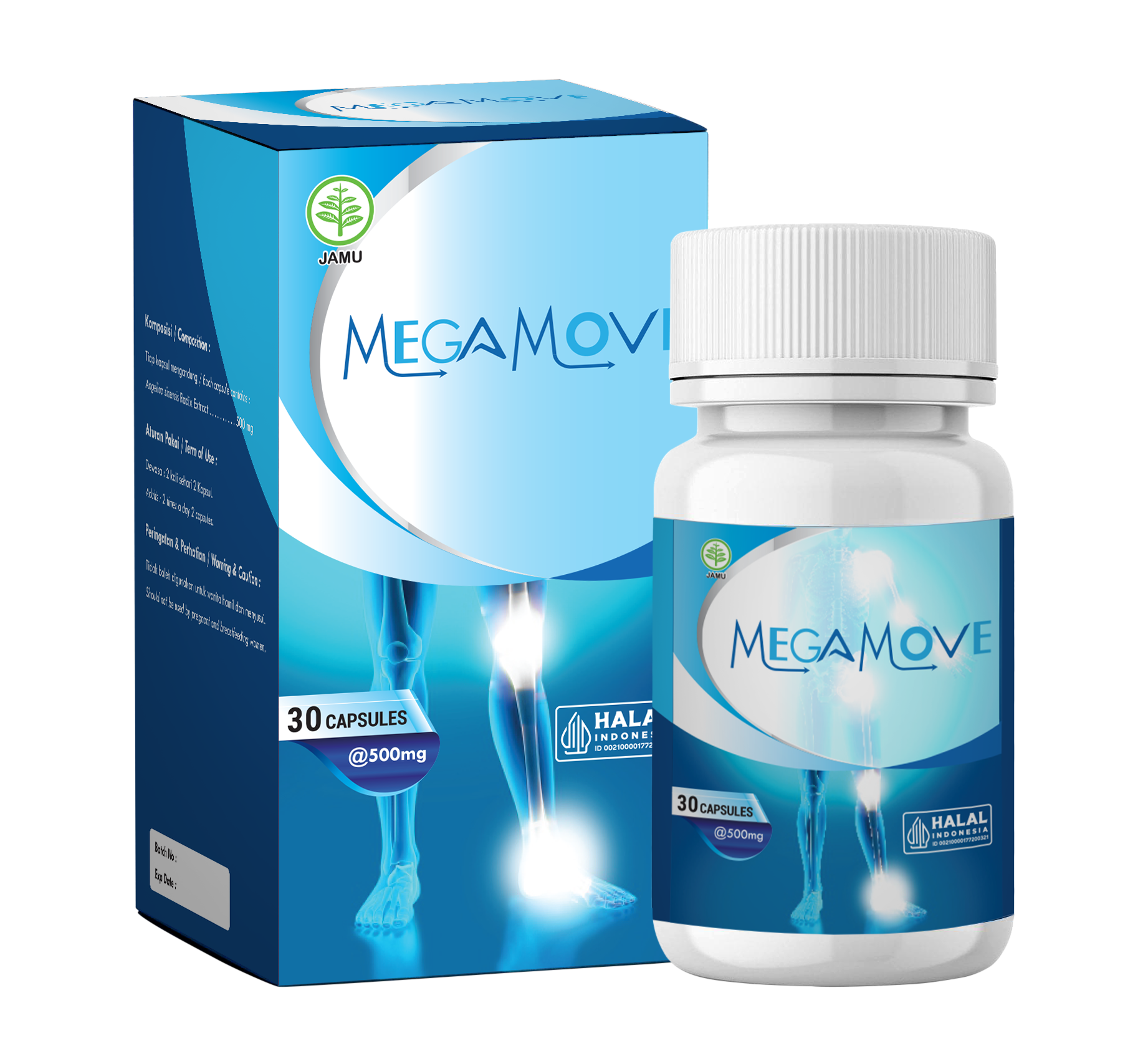 Megamove Botol Premium